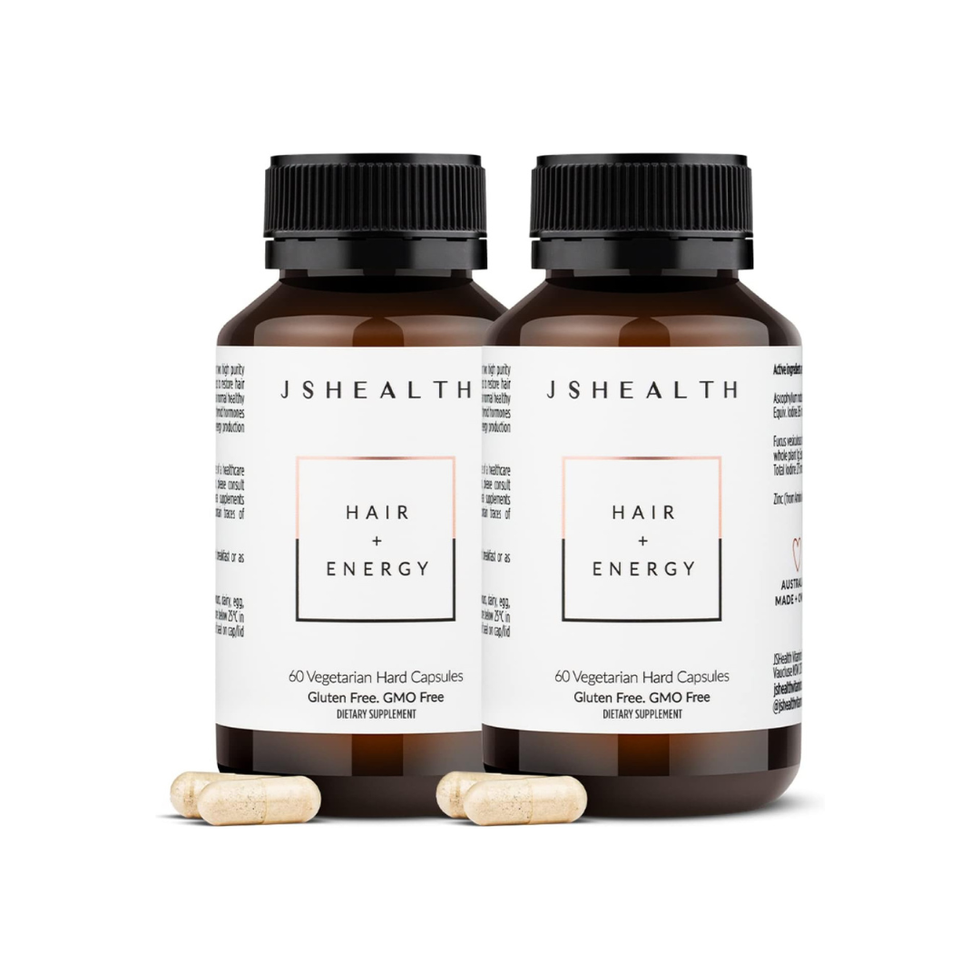 JS Health Hair + Energy supplements
