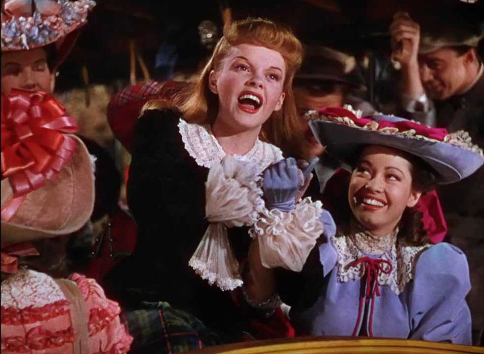 Judy Garland and Charlotte Hunter in Meet Me in St. Louis