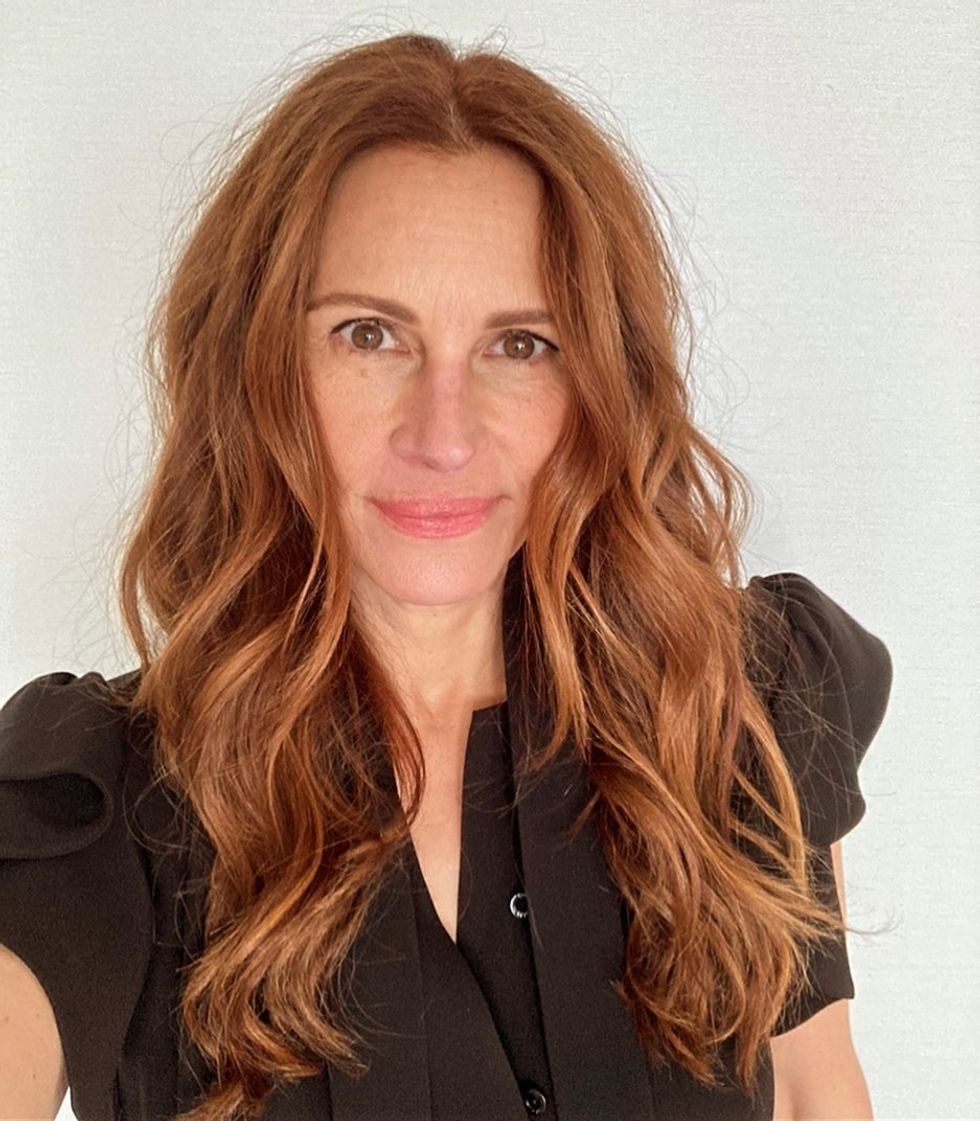 Julia Roberts Makeup-Free Selfie