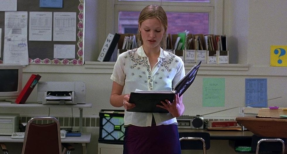 Julia Stiles as Kat Stratford from 10 Things I Hate About You