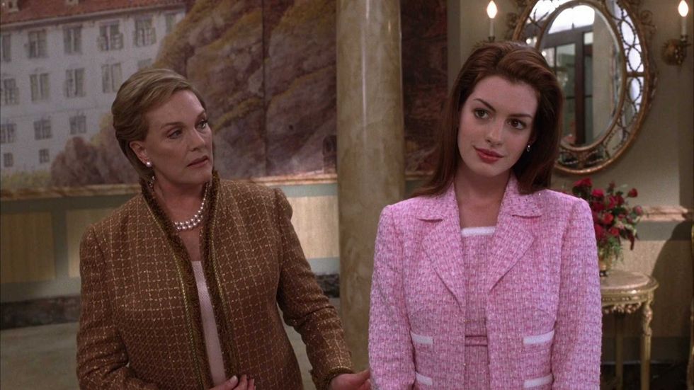 julie andrews and anne hathaway