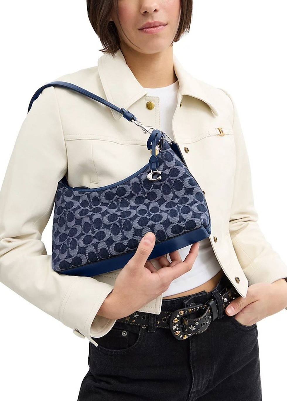 Juliet Small Shoulder Bag 25 in Signature Denim