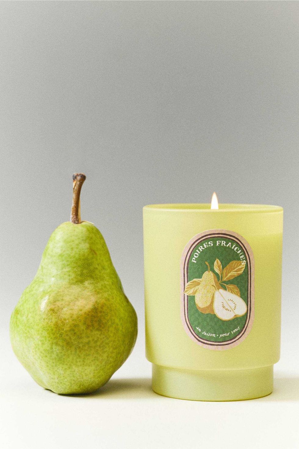 Juliette Fruity Salted Pear & Lily Boxed Glass Candle