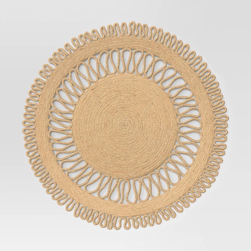 Jute Decorative Charger Brown