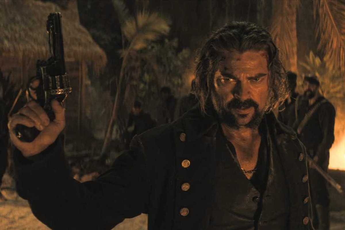 karl urban playing pirate captain connor