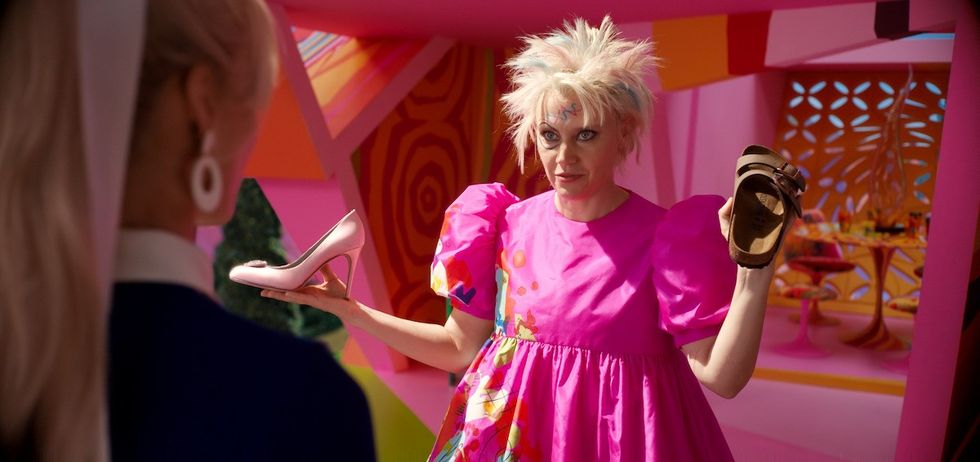 kate mckinnon as weird barbie