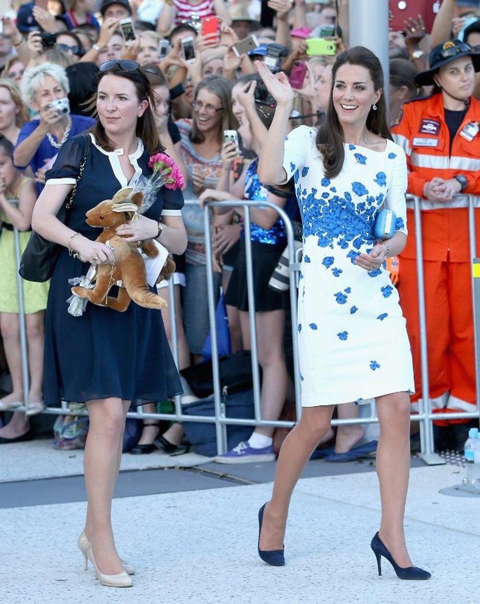 Kate Middleton and Rebecca Deacon