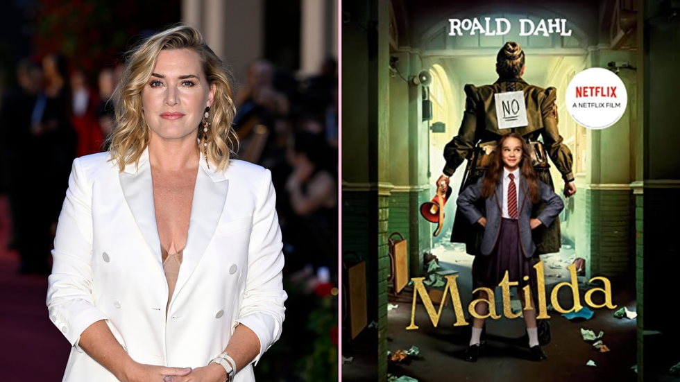 Kate Winslet reading "Matilda"