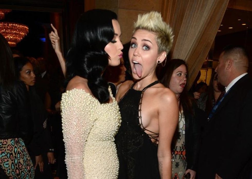 Katy Perry and Miley Cyrus