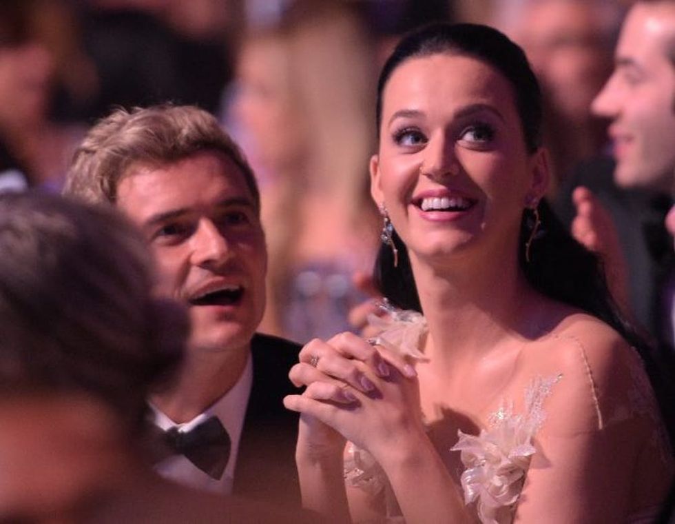 Katy Perry and Orlando Bloom