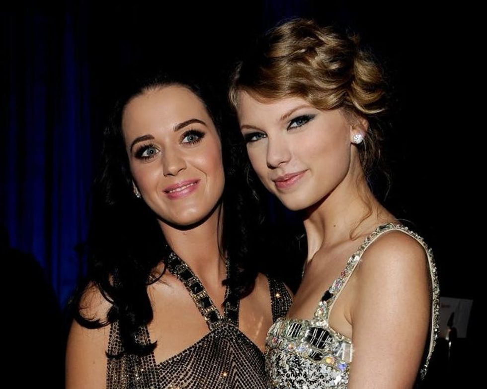 Katy Perry and Taylor Swift