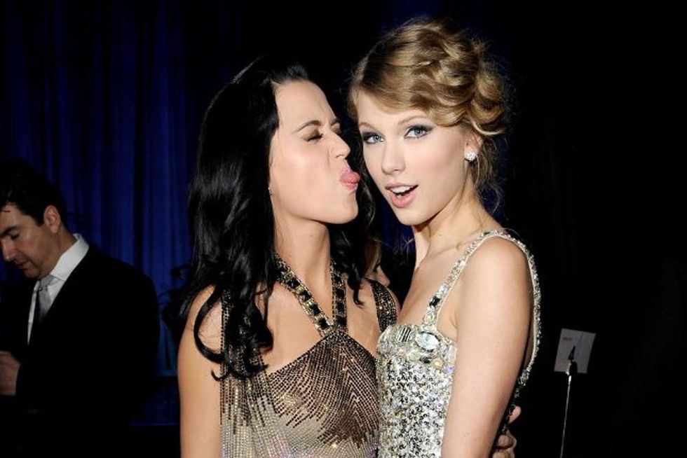 Katy Perry and Taylor Swift