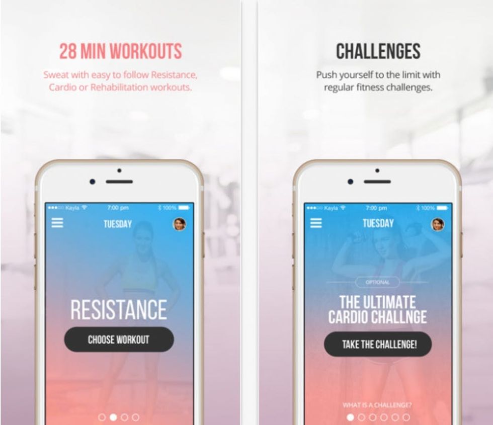 Kayla Itsines app