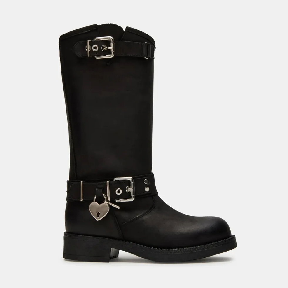 Keeper Black Leather Boots
