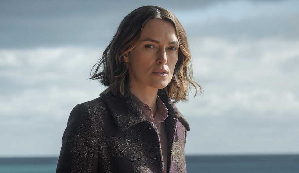 Keira Knightley in The Woman in Cabin 10 on Netflix