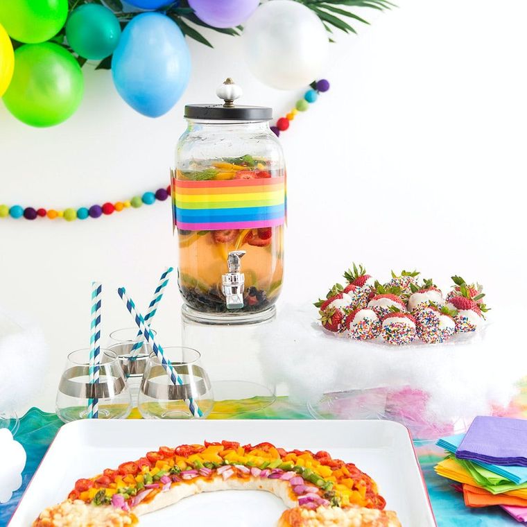 The Ultimate Guide To Throwing A Rainbow Party! Rainbow Ideas
