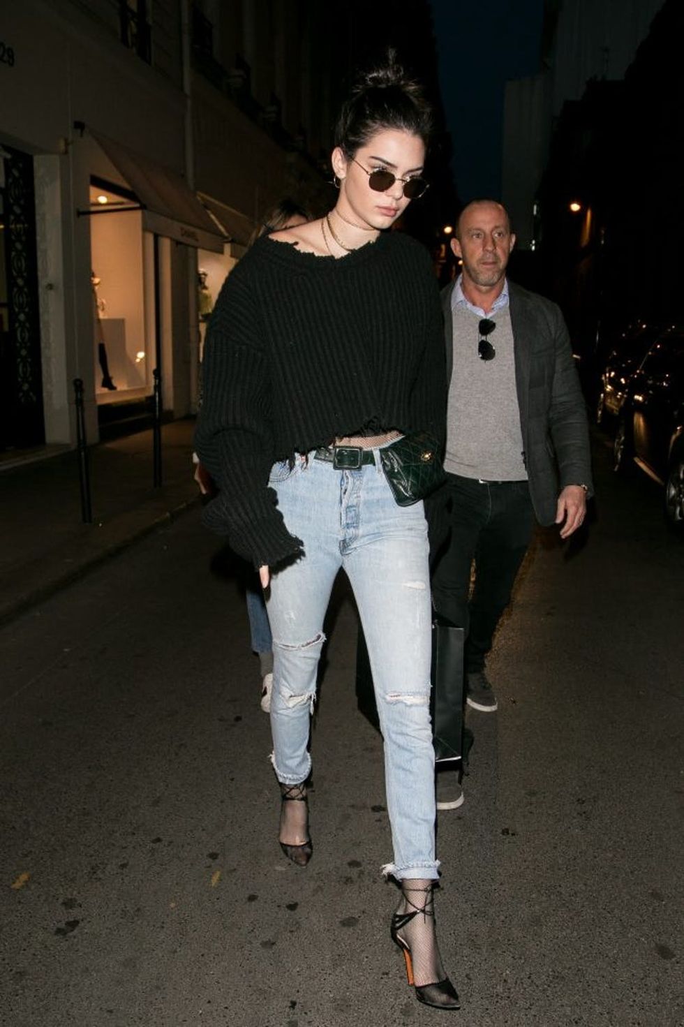 Kendall Jenner Sighting In Paris - January 22th, 2017