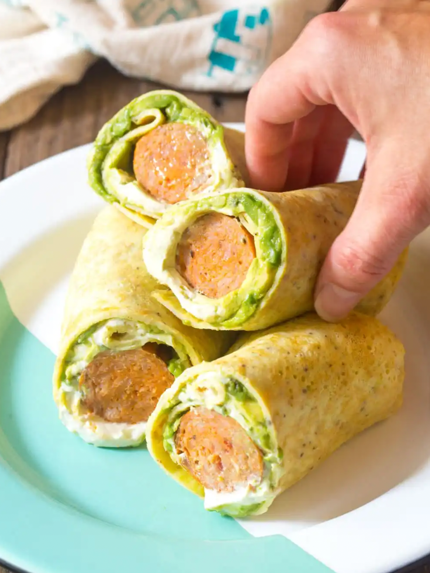 Keto Breakfast Egg Wrap