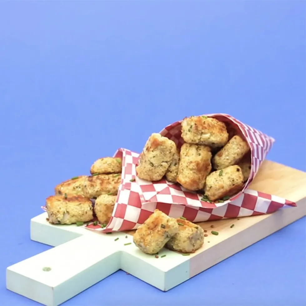 Keto Cauliflower Cheese Tots