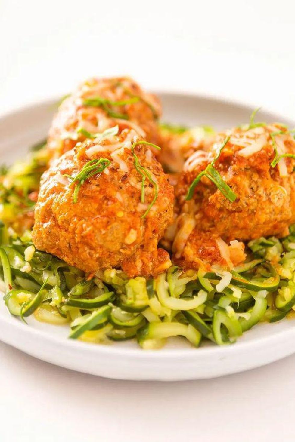 Keto Cheese-Stuffed Meatballs