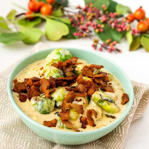 Keto Cheesy Brussels Sprouts