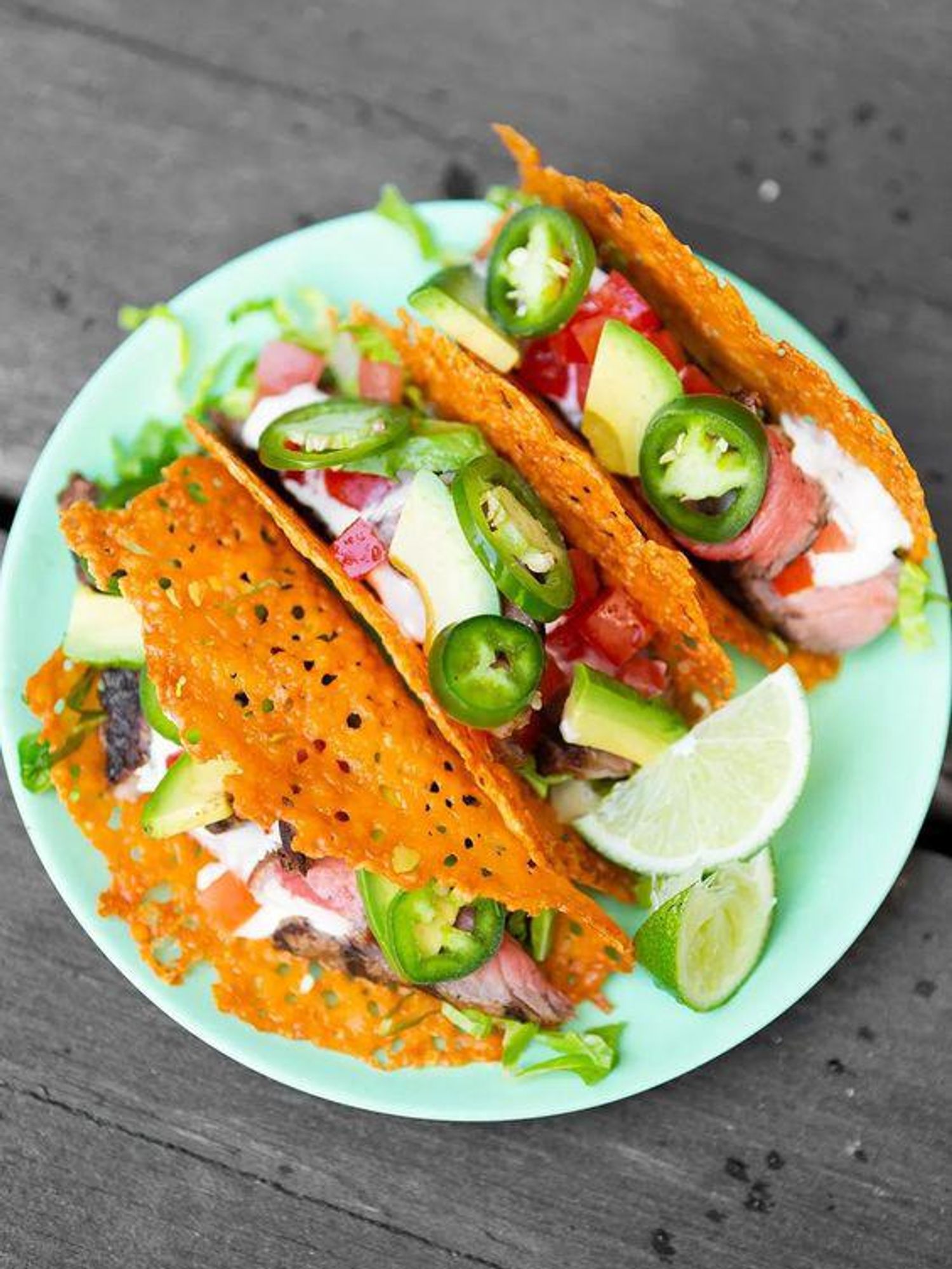 Keto-Friendly Steak Taco With Cheese Shel\u200bl