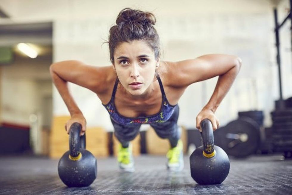 kettlebell workout gym header