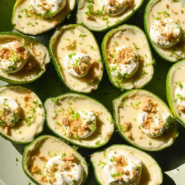 Key Lime Pie Possets