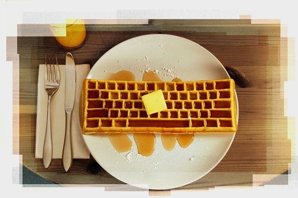keyboard-waffle-iron