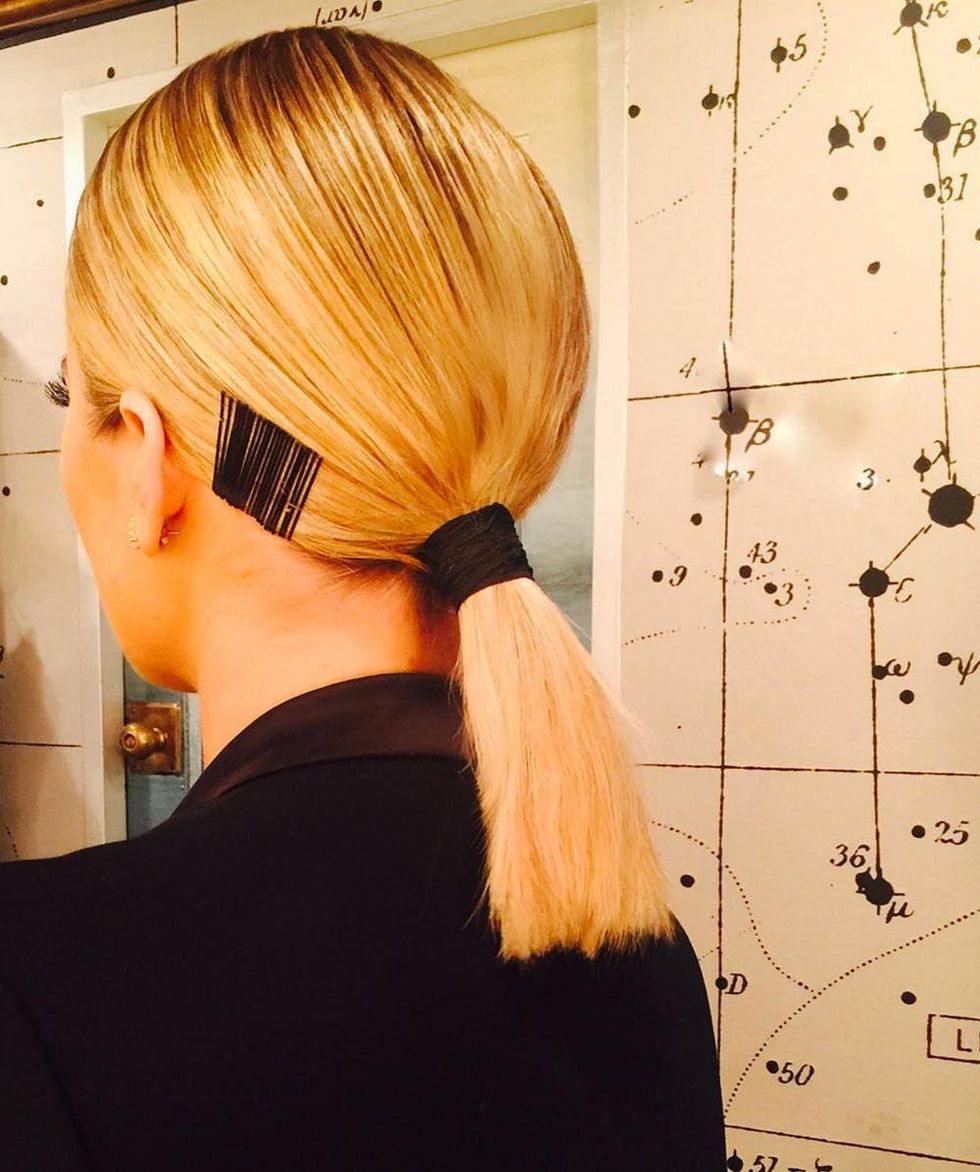 khloekardashianlazygirlponytail