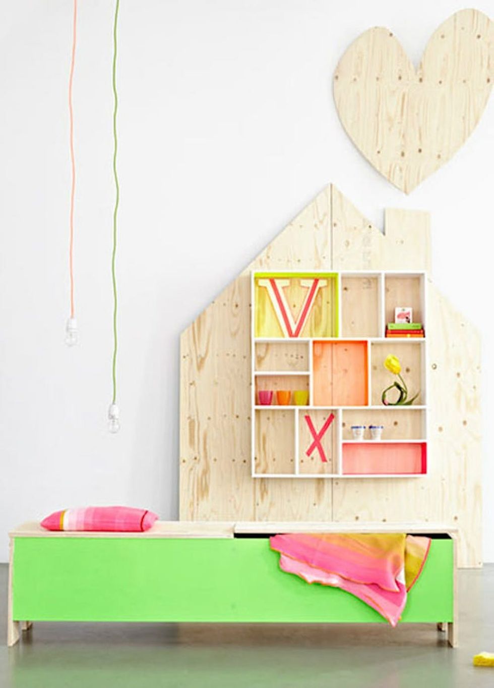 kids plywood storage