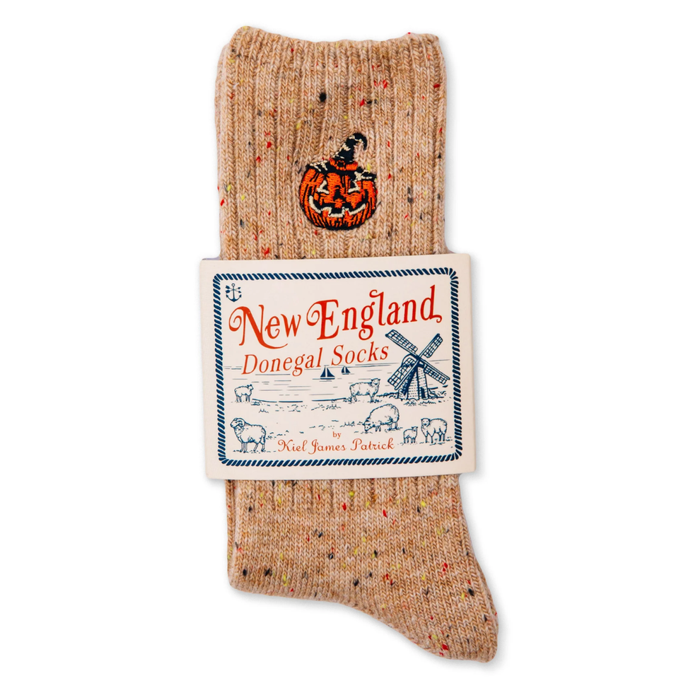 Kiel James Patrick Jack-O-Lantern Donegal Socks