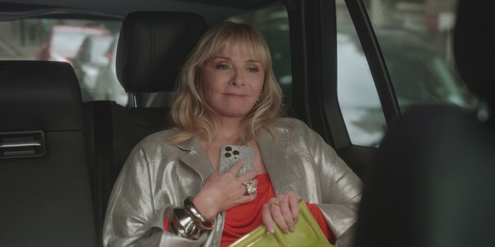 kim cattrall samantha jones and just like that season 3