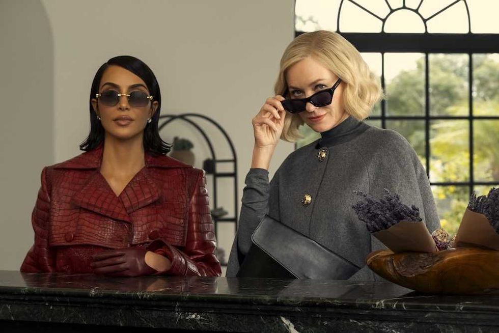 Kim Kardashian and Naomi Watts in All's Fair on Hulu