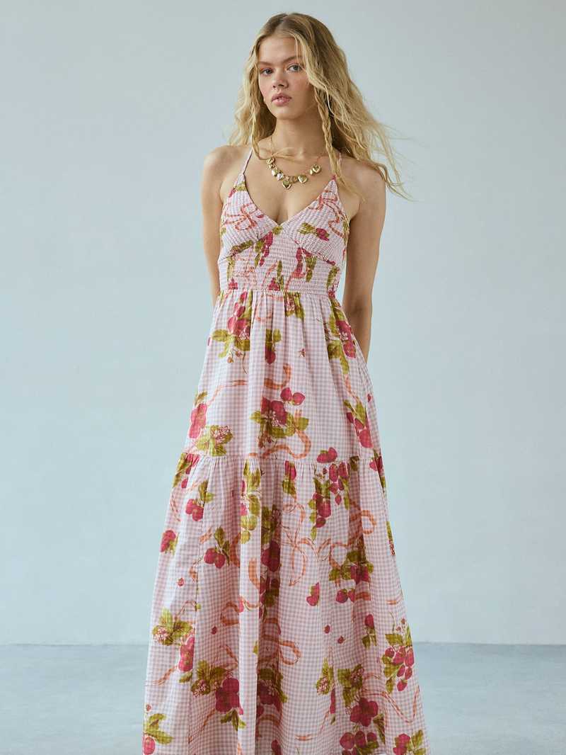 9 Gingham Maxi Dresses For A Chic & Easy Spring Outfit - Brit + Co 9 Gingham Maxi Dresses For A Chic & Easy Spring Outfit - Brit + Co