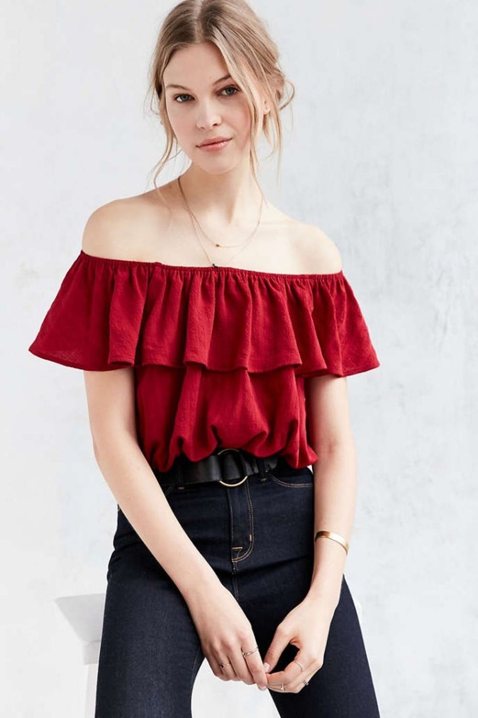 kimchi-blue-ruffle-top
