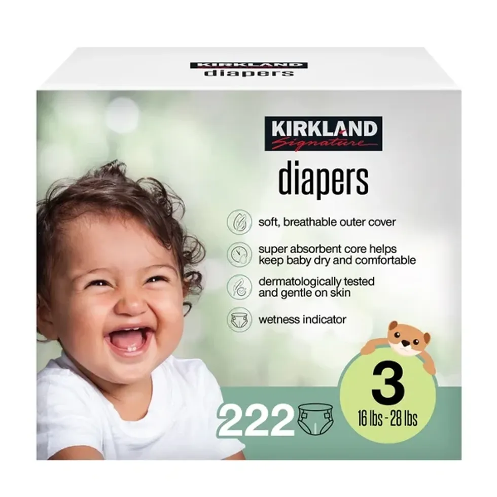 Kirkland Diapers, 3-6
