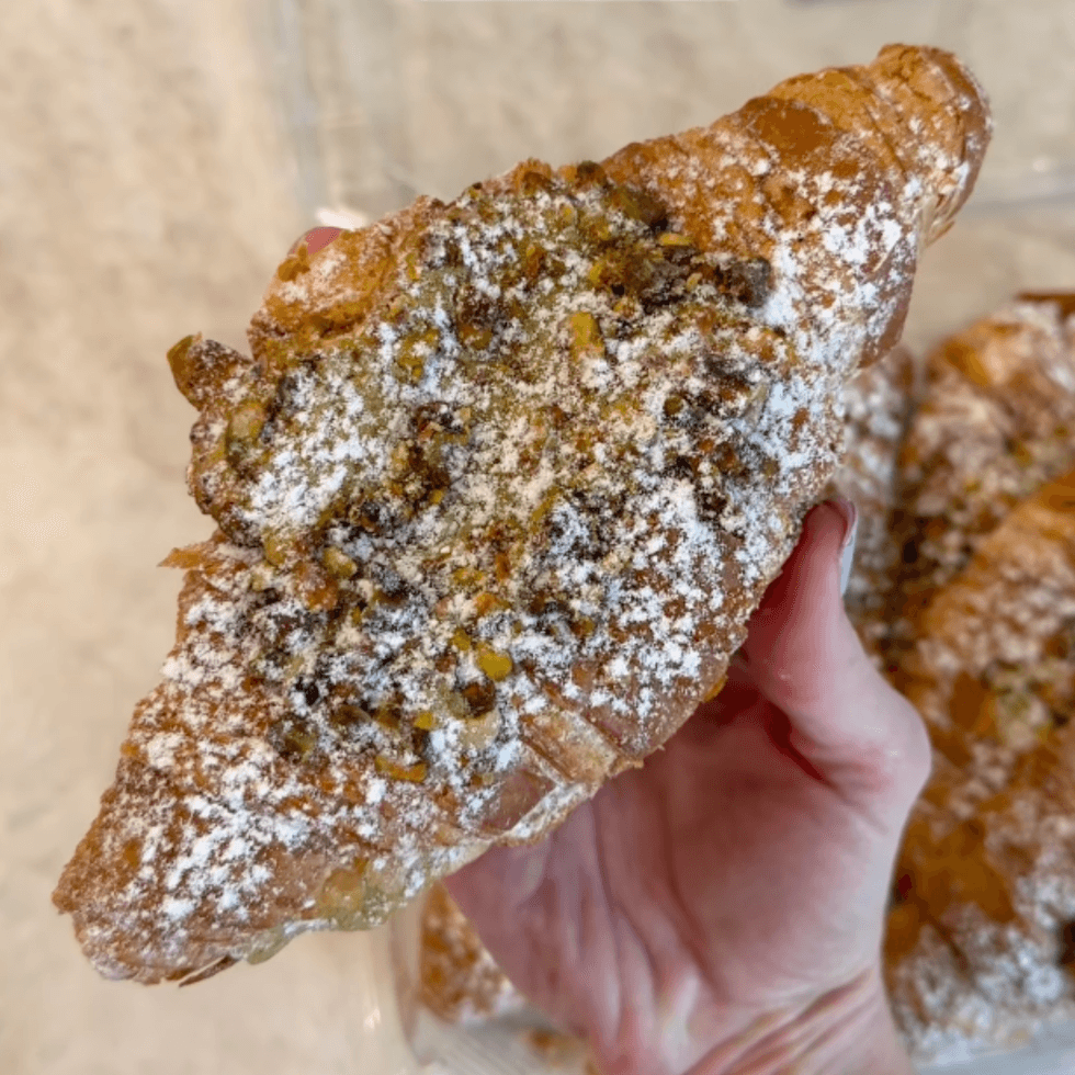 Kirkland Signature Twice Baked Pistachio Croissants