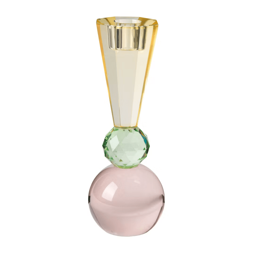 Kirkton House Cut Glass Candle Holder