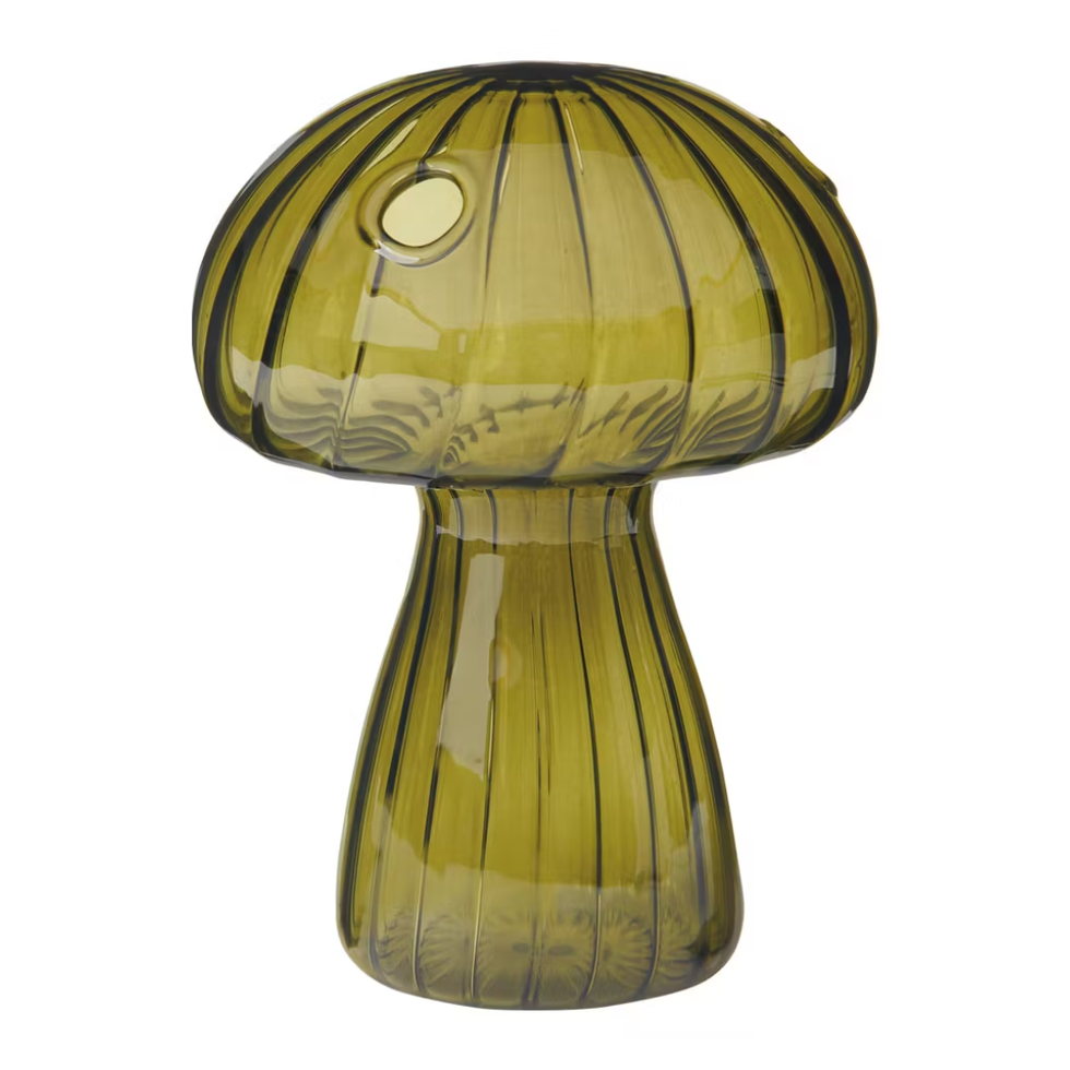 Kirkton House Mushroom Glass Bud Vase