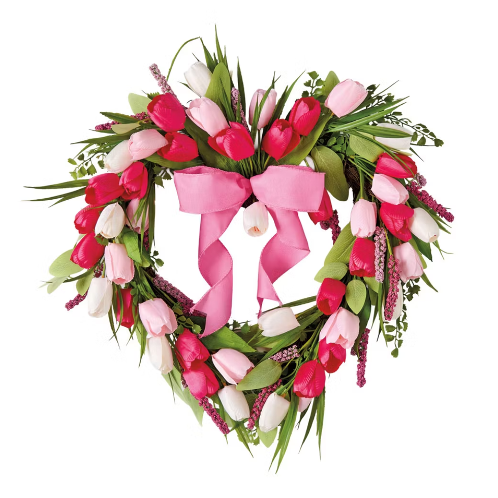 Kirkton House Pastel Tulip Wreath