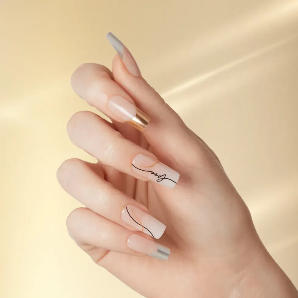 kiss voguish fantasy press-on nails