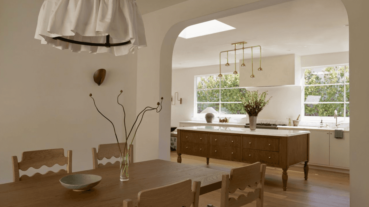 kitchen and dining room California Coastal Aesthetic