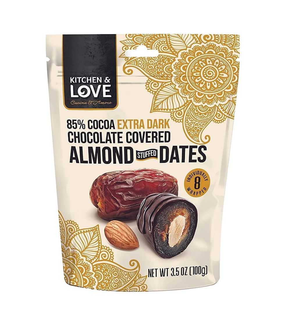 Kitchen & Love Chocolate Covered Almond Stuffed Dates