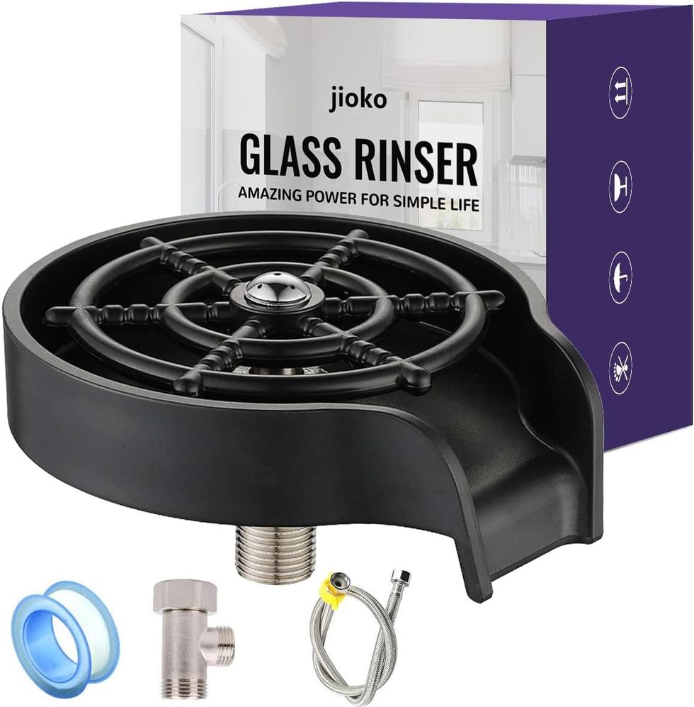 Kitchen Sink Glass Rinser