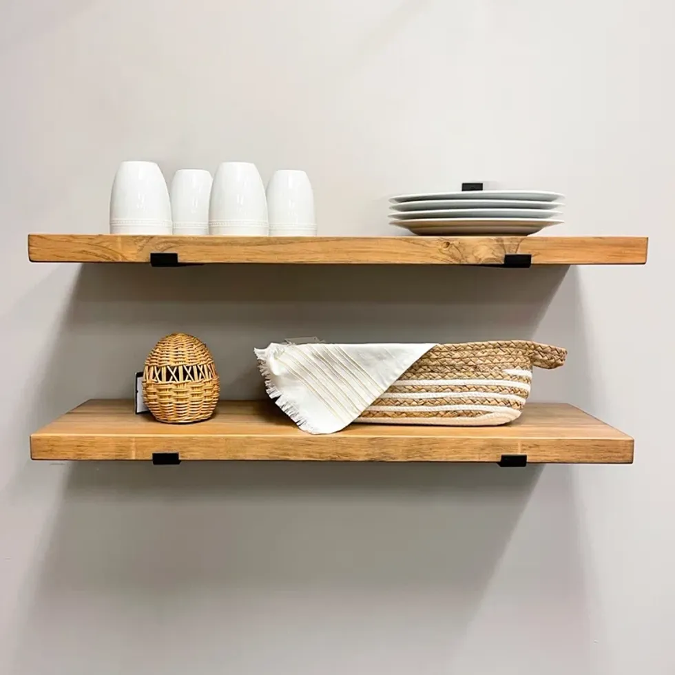 kitchen wall shelving
