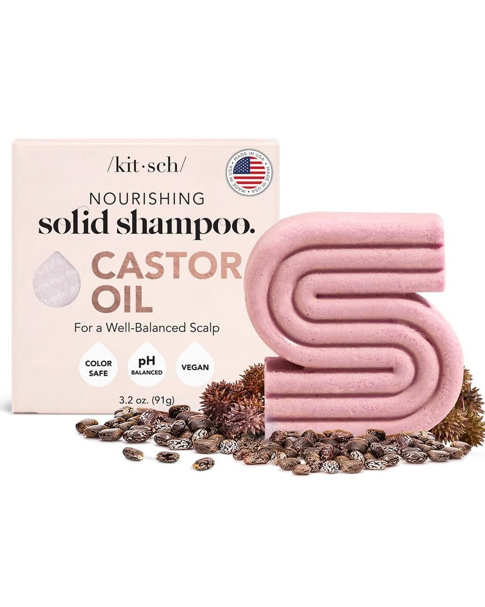 Kitsch Castor Oil Shampoo Bar