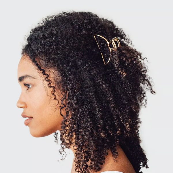 Kitsch Open Shape Gold Claw Clip