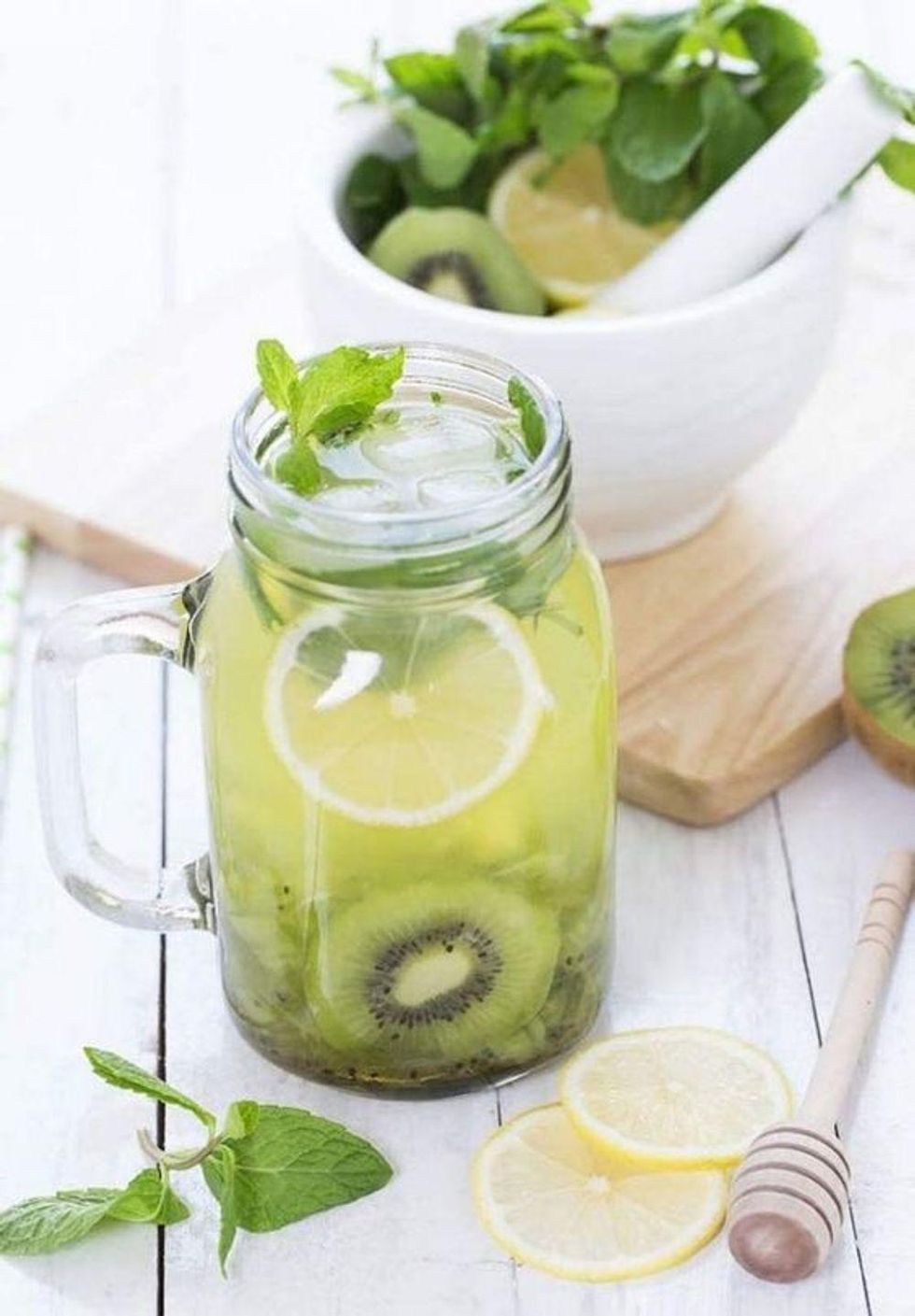 Kiwi Mojito Mocktail
