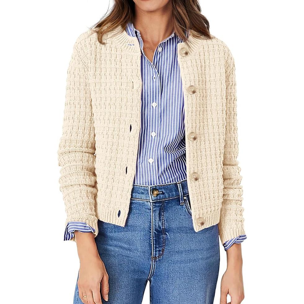Knit Cardigan Sweater